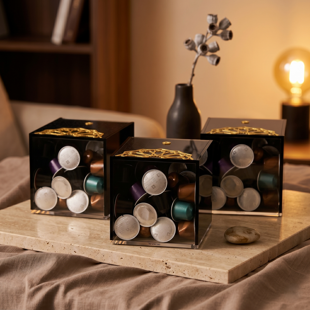 The Coffee Corner Essentials - Black & Gold