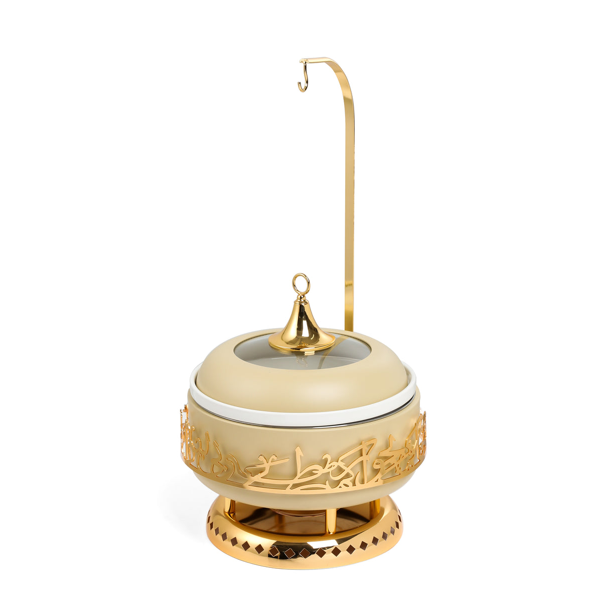 Jiwar - 6 Liters Chafer - Ivory & Gold