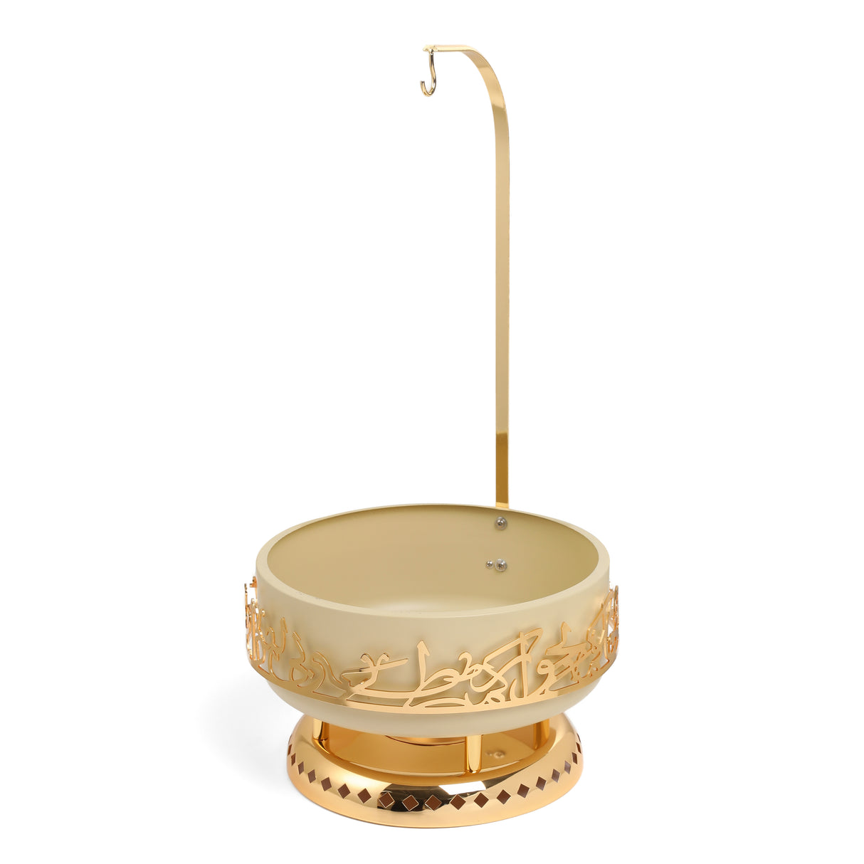 Jiwar - 6 Liters Chafer - Ivory & Gold