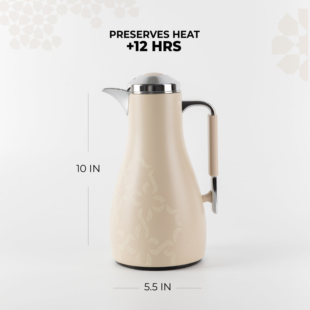 Octara - Ultimate Brew Deluxe Set (21-Pc) - Beige & Silver