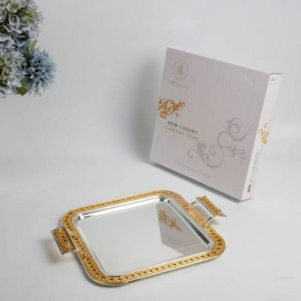 Chic Square - Stainless Steel Tray