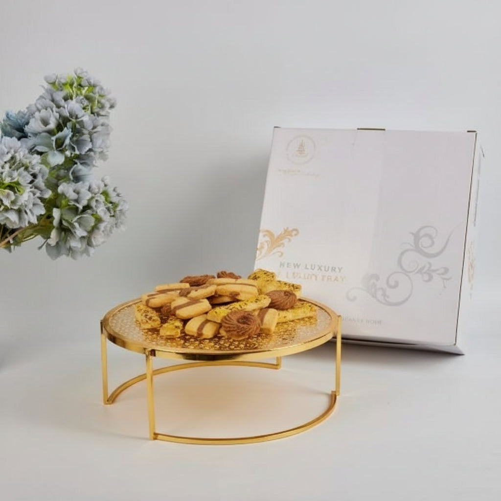 Chic Round (13Diameter) - Stainless Steel Stand