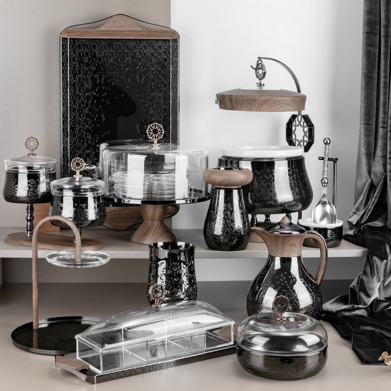 Nourhan in Black Walnut