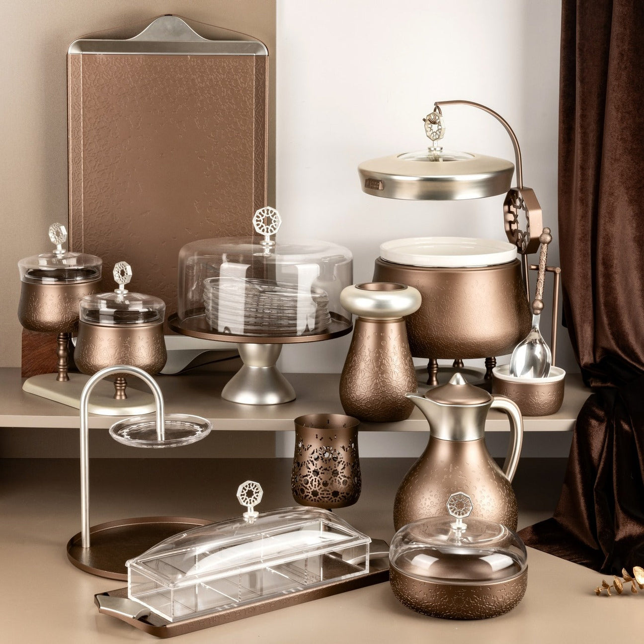 Nourhan in Bronze & Silver