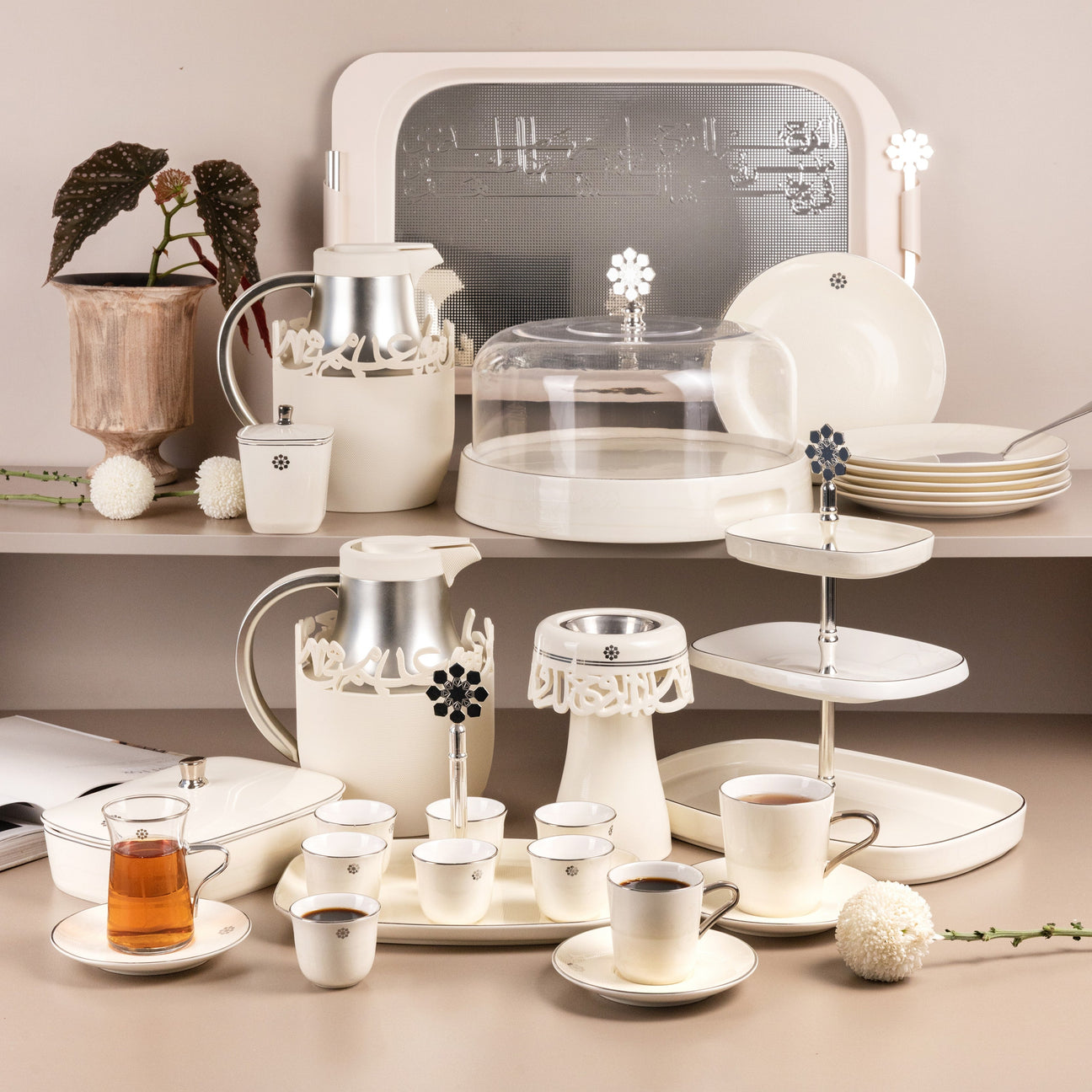 Mirral In White & Silver