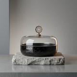 Nourhan - Medium Canister - Black Walnut