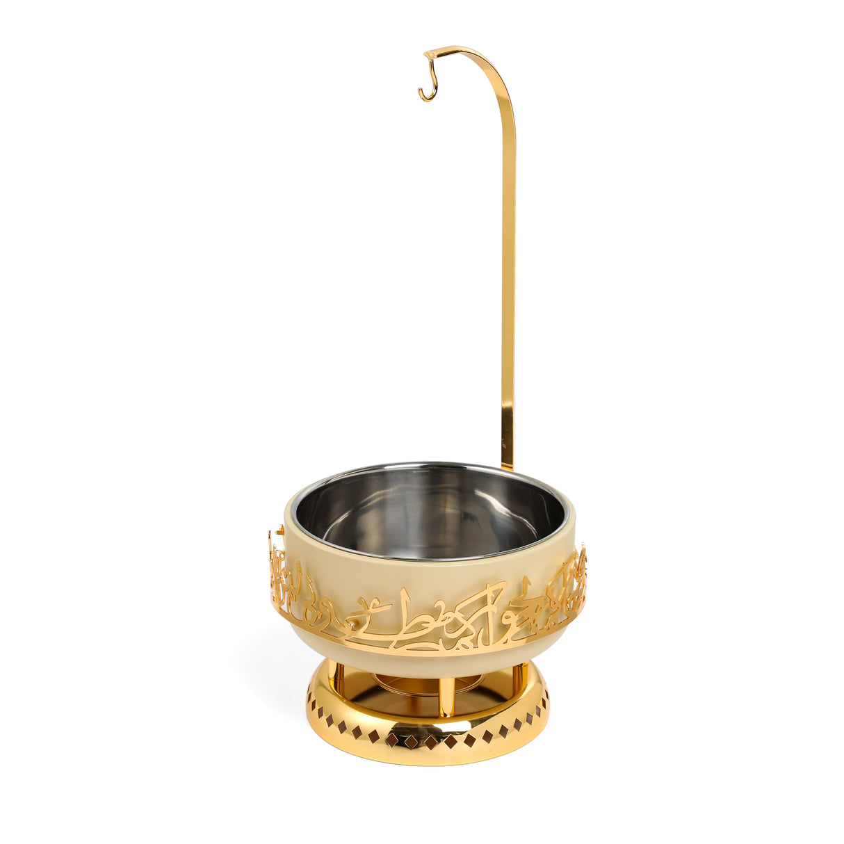 Jiwar - 6 Liters Chafer  - Ivory & Gold