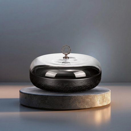 Nourhan - Large Canister - Black Walnut