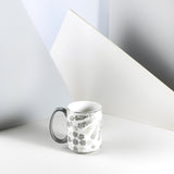 Amal - Single Single Coffee Mug (350 ml)- Grey & Silver