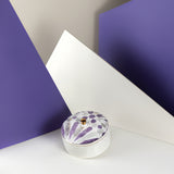 Amal - Small Date bowl - Purple & Gold