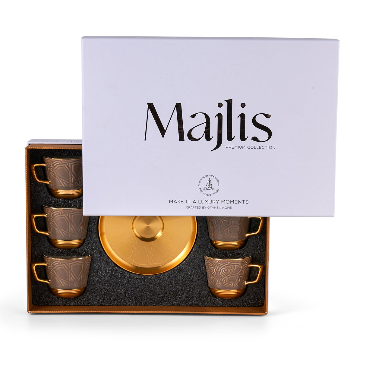 Luxury Majlis - Turkish Coffee Set - Brown