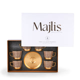 Luxury Majlis - Cappuccino Cups - Brown