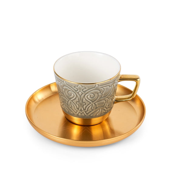 Luxury Majlis - Cappuccino Cups - Grey