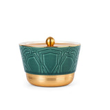 Luxury Majlis- Nuts Serving Set  -Glossy Green