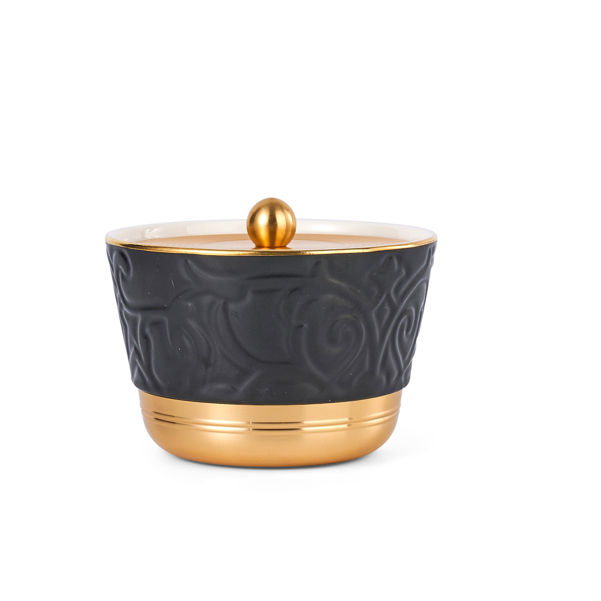 Luxury Majlis- Nuts Serving Set  -Matte Black