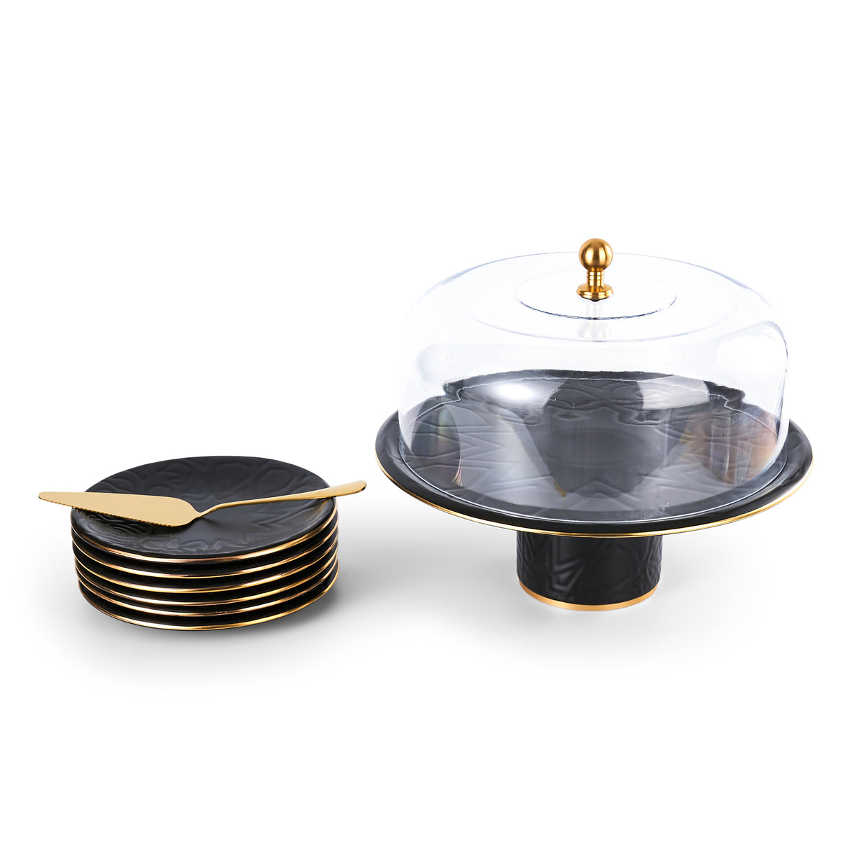 Luxury Majlis - Cake Set (Set of 9) - Matte Black