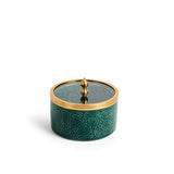 Luxury Majlis - Medium Canister - Green & Gold