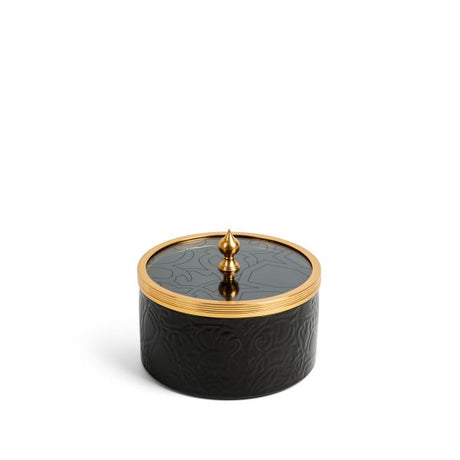 Luxury Majlis - Medium Canister - Black & Gold