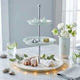 The Elevated Decor & Serve Set – Teal & Silver