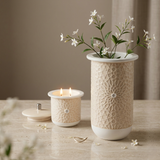 The Smoky Ambience Set – Beige & Silver