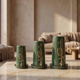 Bundle- The Ambient Glow Set - Olive green & Gold