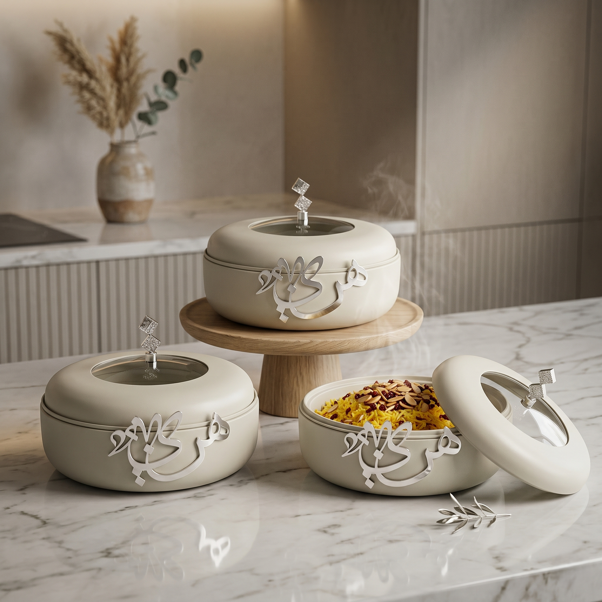 The Buffet Hosting Trio – Pearl & Silver
