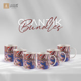 Dune- Bundle of 6 Coffee Mugs (350 ml)
