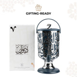 Diwan - 3 Liters Cold Beverage Dispenser - Dark Blue & Silver