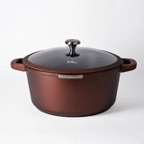 Julia Elite Mocha 8-Piece Nonstick Cookware Set – Mocha