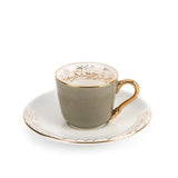 Elegant Joud- Esspresso/Turkish Coffee Cups -Grey