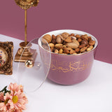 Elegant Joud- Decorative Medium Jar/Server -Purple
