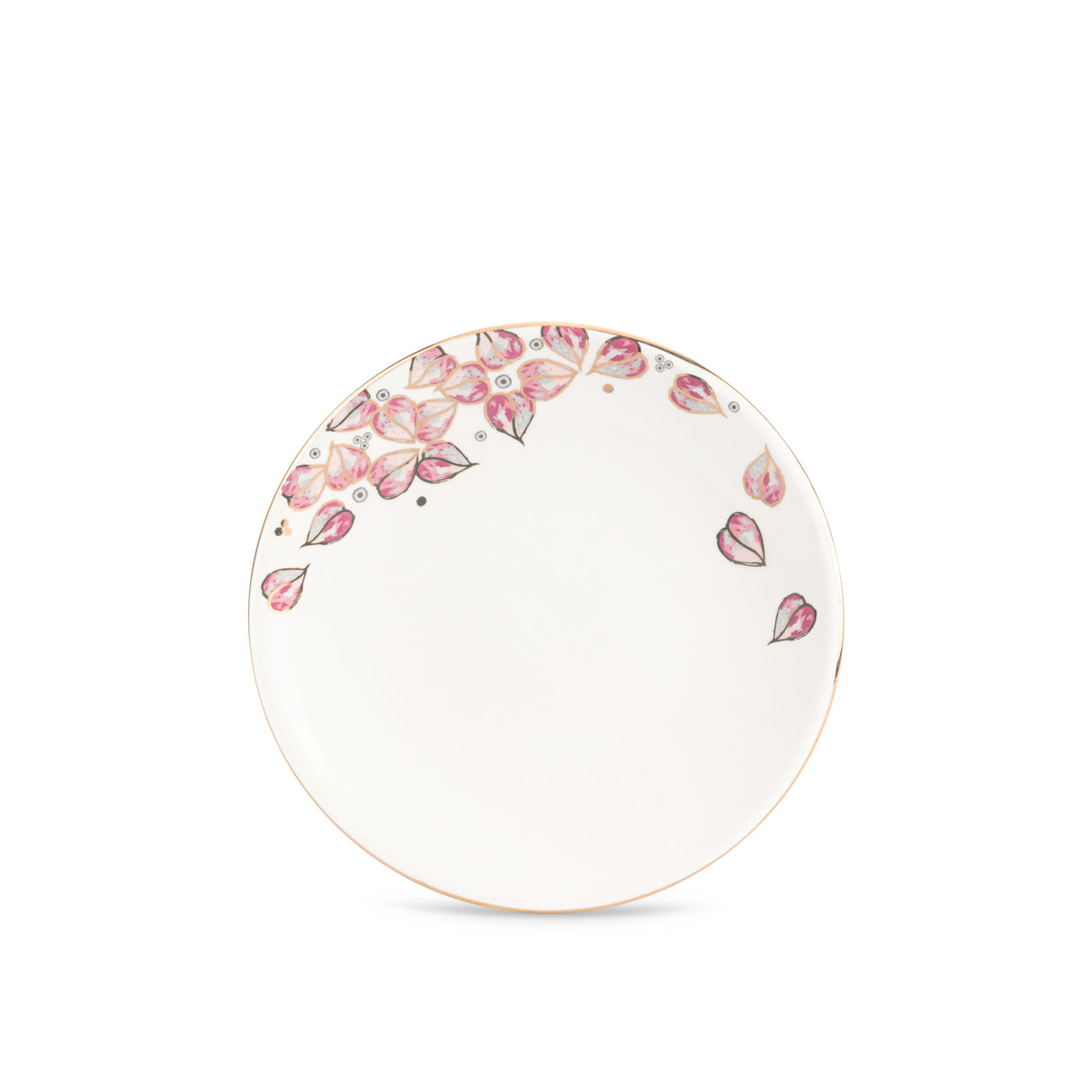 Stylish Lilac - Dessert Serving Plates - Pink & Gold