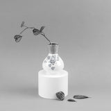 Stylish Lilac - Small Decorative Vase - Grey & Silver