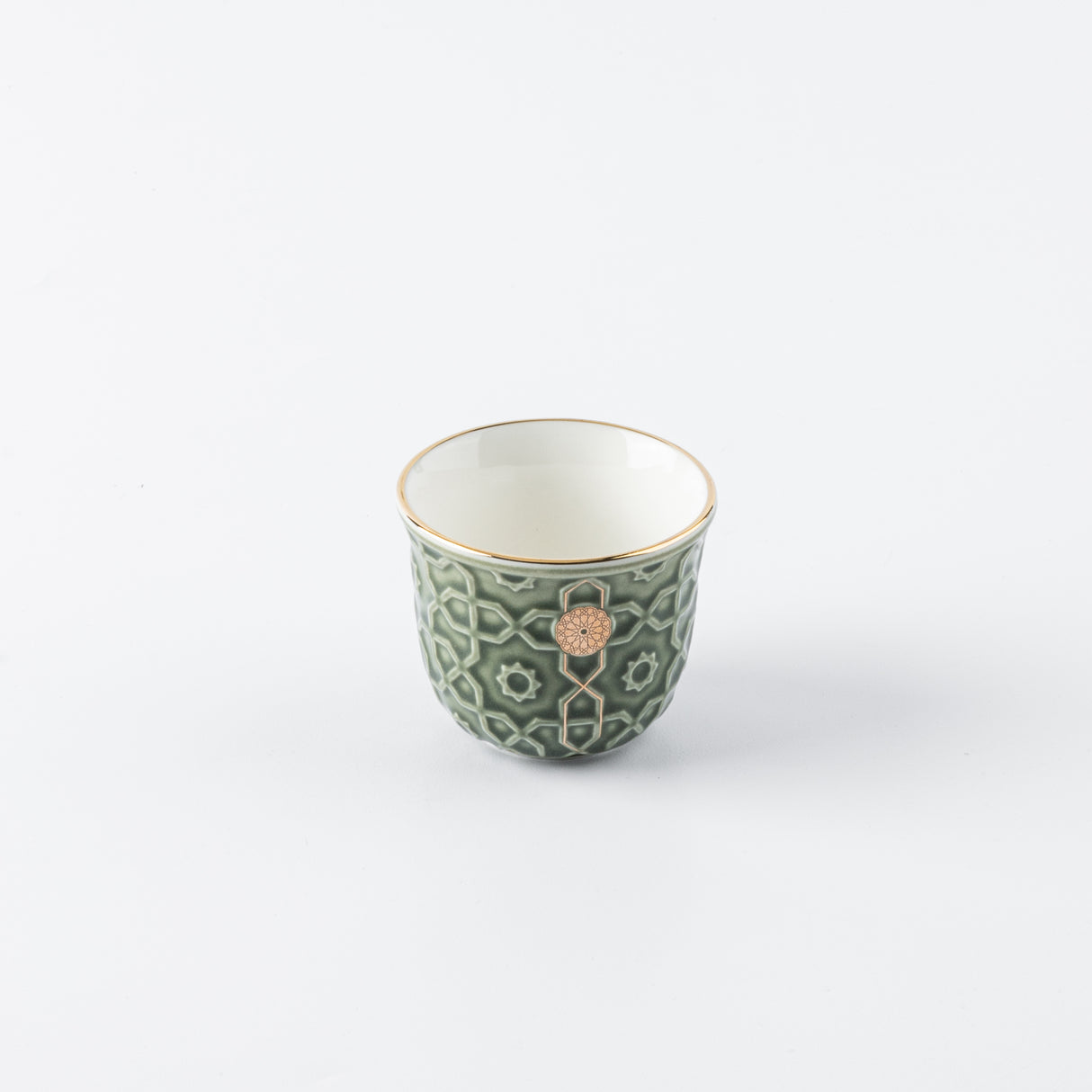 Rosette - Arabic Coffee Set - Green & Gold