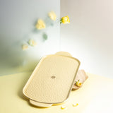 Rosette - Porcelain Serving Tray - Ivory & Gold