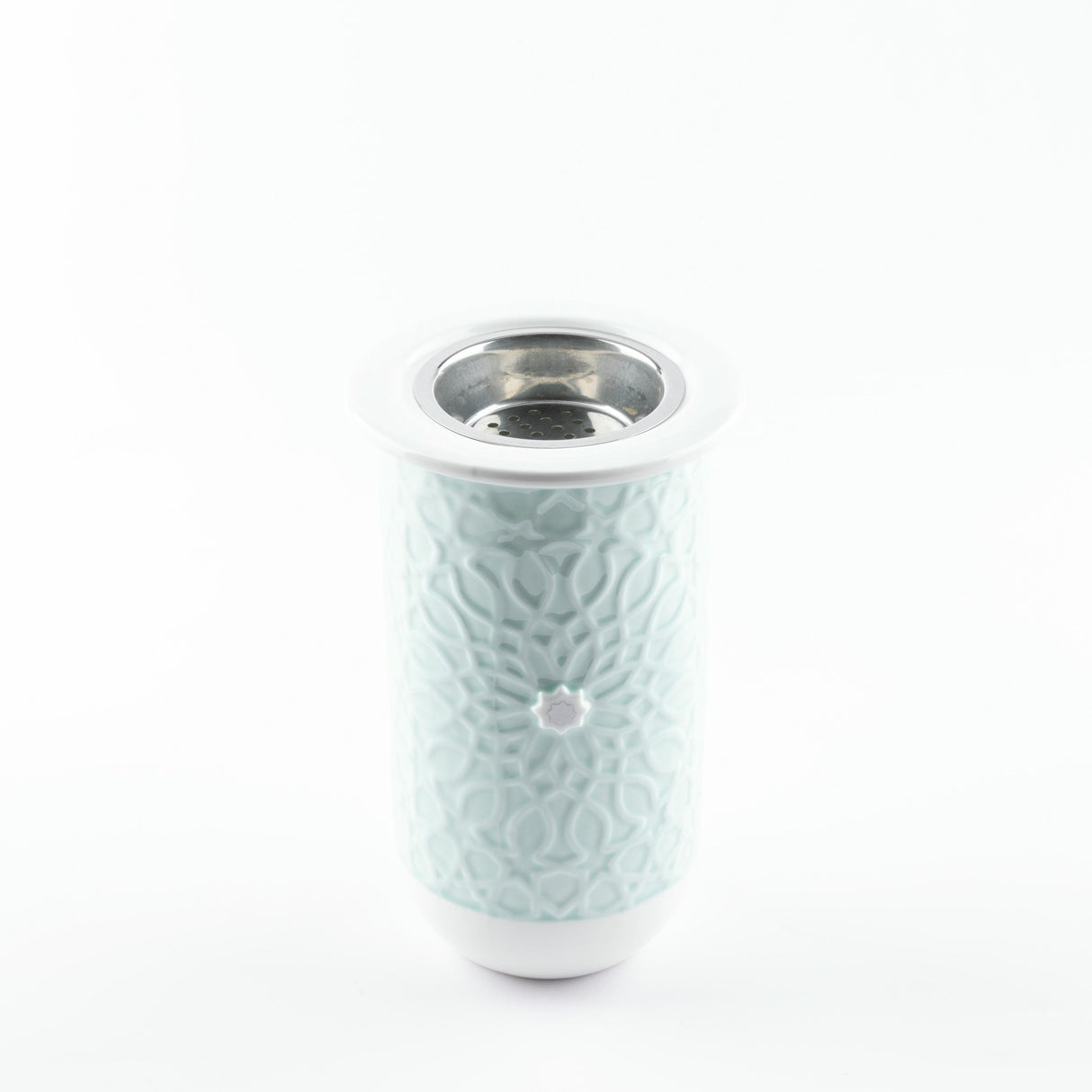 Asala - Incense Burner - Teal & Silver