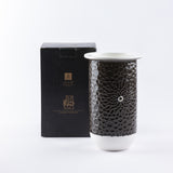 Asala - Medium Decorative Vase - Black  & Gold