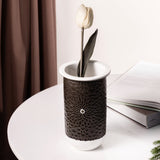 Asala - Medium Decorative Vase - Black  & Gold
