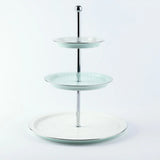 The Elevated Decor & Serve Set – Teal & Silver