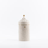 Jiwar - Incense Burner - Beige & Gold