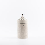 Jiwar - Incense Burner - Beige & Silver