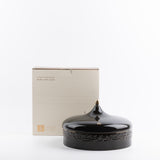 Jiwar - Large Decorative Canister - Black & Gold