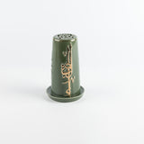 The Ambient Glow Set - Olive green & Gold