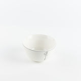 Liqa'a - Dinner Set (18-Pc) - Pearl White & Silver