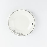 Liqa'a - Dinner Set (18-Pc) - Pearl White & Silver