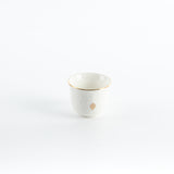 Naqsh - Arabic Coffee Cups (12-Pc)-White & Gold