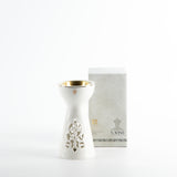 Naqsh - Incense Burner - White & Gold