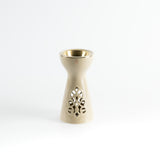 Naqsh - Incense Burner - Ivory & Gold