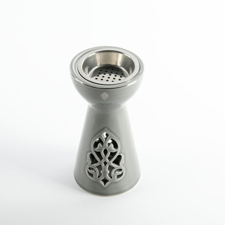 Naqsh - Incense Burner - Grey & Silver