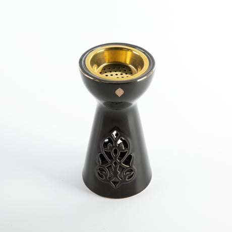 Naqsh - Incense Burner - Black & Gold